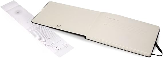 Moleskine Art Watercolor Album, Hard Cover, Plain/Blank, Large (5 x 8.25), Black, 72 Pages