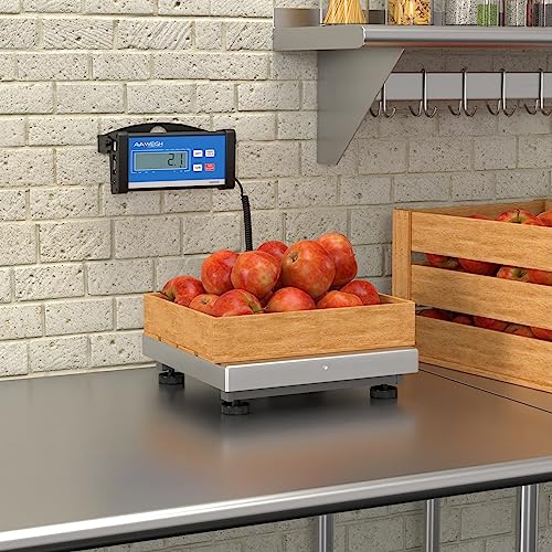 Báscula digital RS400 400 lb con display remoto miniatura 2