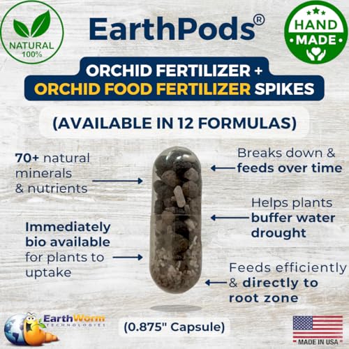 Fertilizante orgánico EarthPods para orquídeas en cápsulas miniatura 2