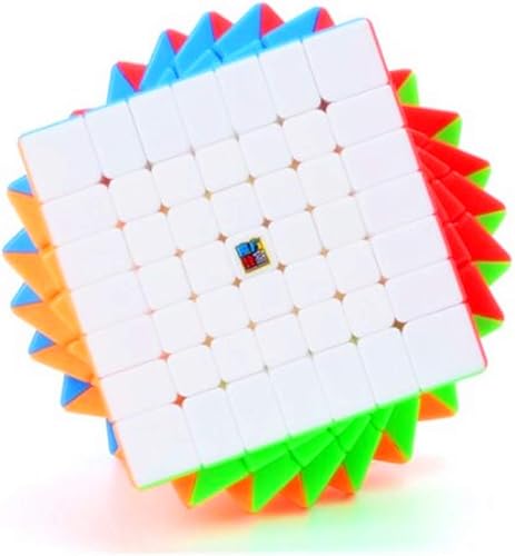 CuberSpeed Moyu Meilong 7x7 v2 Moyu MoFang JiaoShi Meilong 7x7 Cubo mágico sin pegatinas MFJS MEILONG 7x7x7 Cubing Classroom Meilong 7x7 Speed Cube