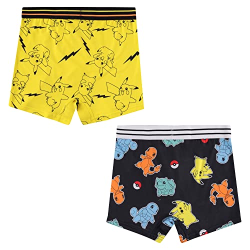 Pokemon Mens Pikachu Boxer Briefs - Gotta Catch Em All Ash Pikachu Charizard Mens 2 Pack Boxer Briefs Underwear2