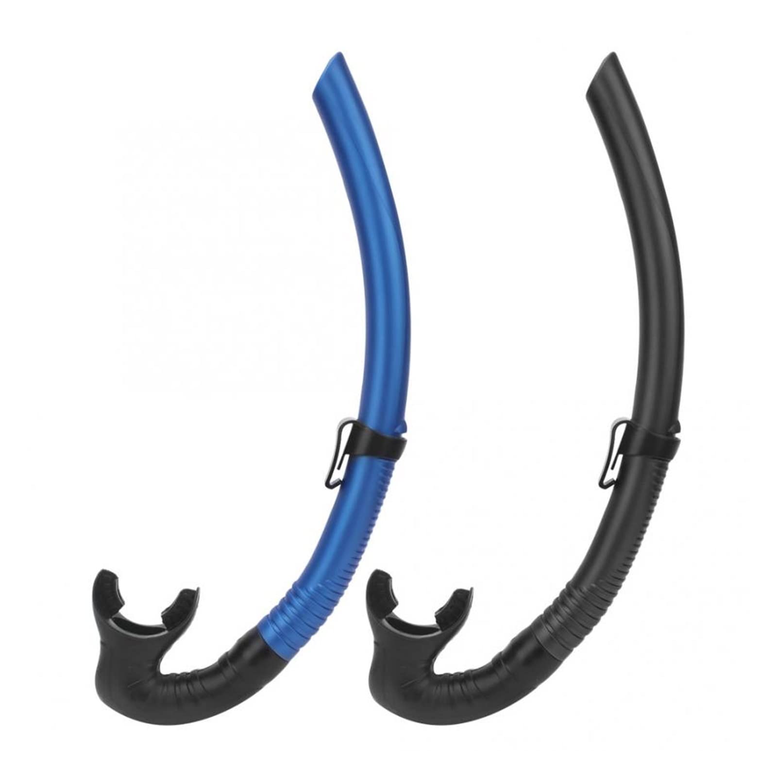 Tauchen Schnorchel Nassschnorchel -Tauch -Atemschlauch PVC + Silikonluft -Atemschlauch Schnorchel Rohr Unterwasser -Tauchschwimmen, Schwimmen, für Tauch- und Schnorchelaktivitäten ( Size : Biru )