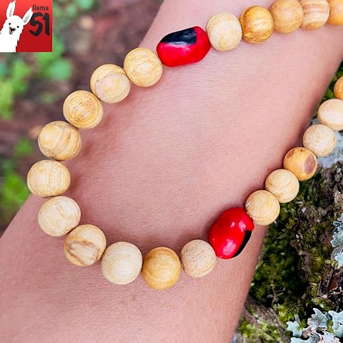 Palo-Santo-Necklace-with-Huayruro-seeds-Handmade-Peru-2-Palo-Santo-Sticks-Highly-Aromatic-Negative-Energy-Protection-Spiritually-Cleansing-Wellness-Gift-Sustainable Palo Santo Necklace with Huayruro seeds Handmade Peru 2 Palo Santo Sticks Highly Aromatic Negative Energy Protection Spiritually Cleansing Wellness Gift Sustainable