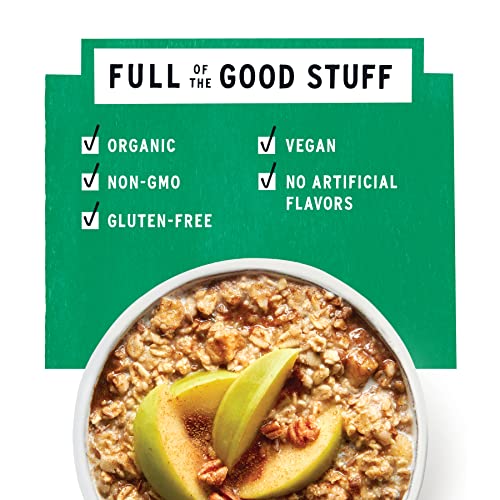 Purely Elizabeth Superfood Oats - Gluten-Free Oats & Non-Gmo Project Verified | 100% Vegan & Packed With Protein & Fiber | Apple Cinnamon Pecan - 10Oz #TOP4