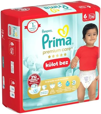 Prima Külot Bebek Bezi Premium Care 6 Numara 28 Adet - Görsel 2