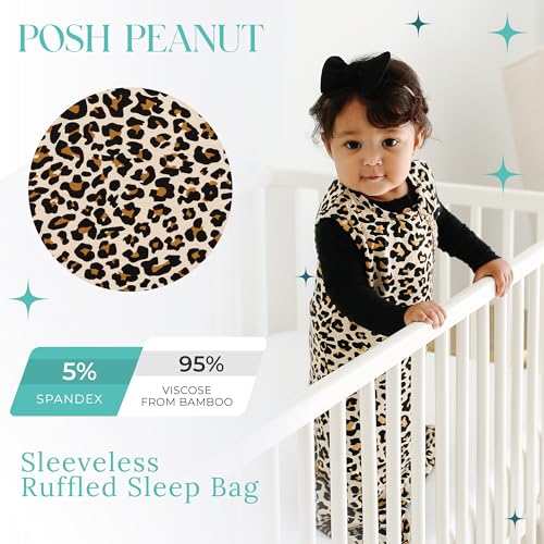 Image of Posh Peanut Baby Sleep Sacks - Sleeveless Swaddle Sacks & Sleeping Bags - Extra Long 2 Way Zipper - 1 TOG