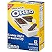 Handi-Snacks OREO Cookie Sticks 'N Crème Dip Snack Packs, 1 Box of 12 Snack Packs