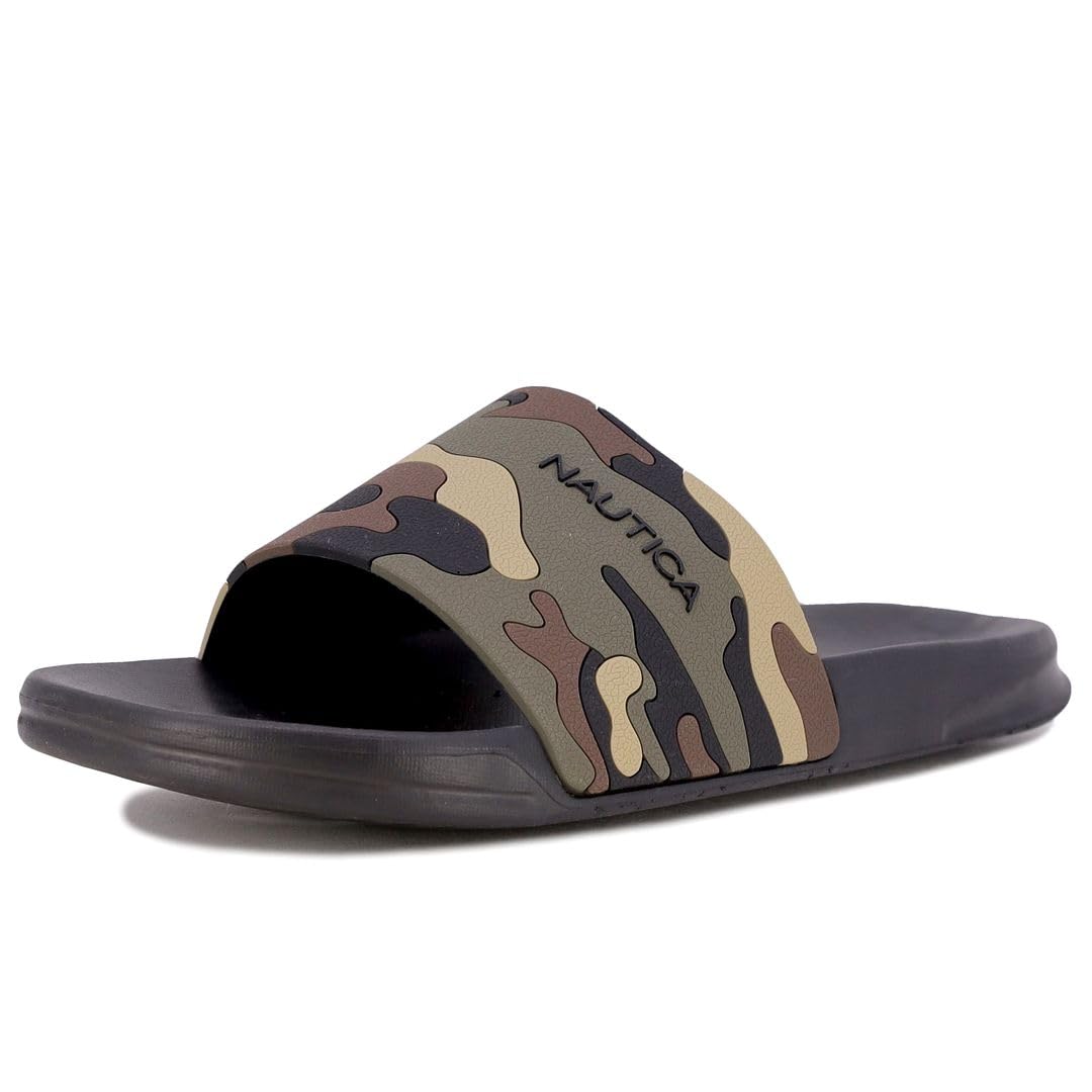 Nautica Men's Athletic Slide Comfort