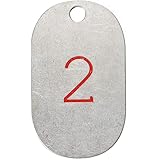 CANDY DESIGN & WORKS ルナーカレンダープレートキータグ lunar calendar plate key tag CK-14 ホワイト (2)