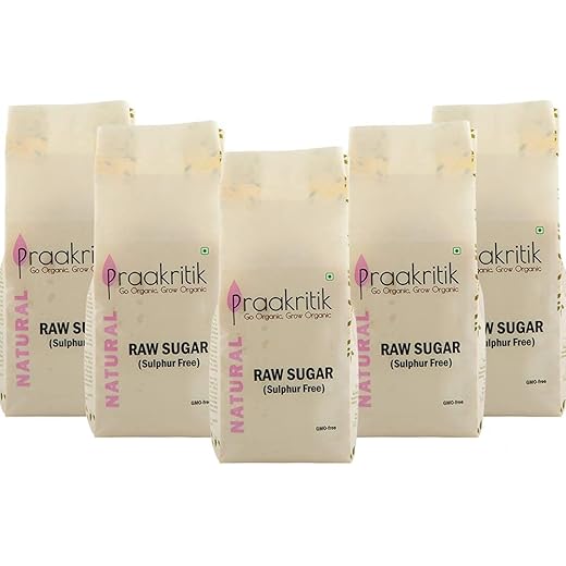 Praakritik Desi Khand 25 KG  Natural Raw Sugar Unrefined K