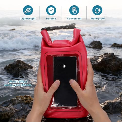Sac étanche imperméable PATIKIL pour protéger votre smartphone en bateau - 4