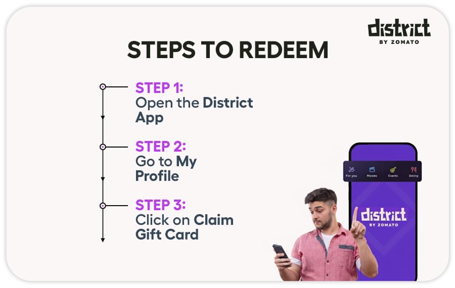 Image of District by Zomato | E-Gift Card | Instant Delivery | Valid for online purchases | 1 year Validity