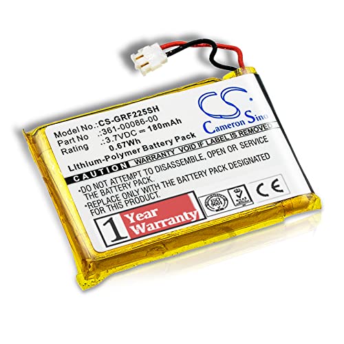 BCXY Replacement Battery for Forerunner 225, Forerunner 235, Forerunner 630, Forerunner 735XT, GRM0371754