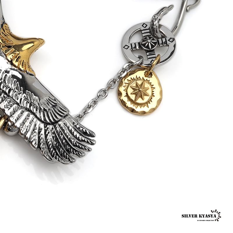 Amazon.co.jp: silver KYASYA: イーグル、フェザー