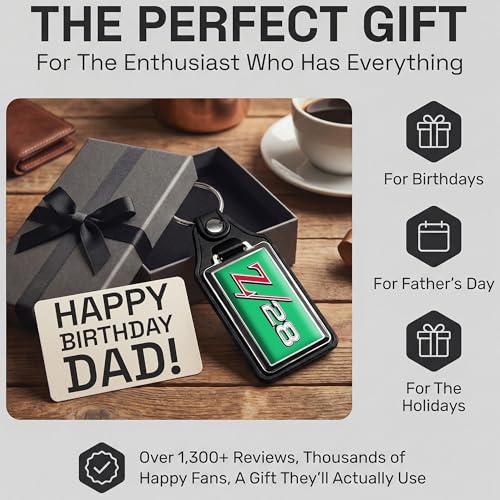 Image of Brotherhood Car Key Chain for Camaro - Classic Models Keychain for Men and Women Gift Key Ring - -