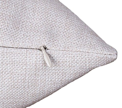 Vogol Durable Cotton Linen Throw Pillow Case Cushion Cover, Blue Rust Nautical Anchor Sailing Map, Square Pillowcase For Bedding Sofa Chair Car Seat, 18 X 18 Inch #TOP4