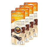 Armor All FRESHfx Car Air Freshener Vent Clip, 4-PACK (Tobacco & Vanilla)