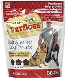 Bil-Jac (6 Pack America's Vet Dogs Skin and Coat Dog Treats, 10 Ounces Each