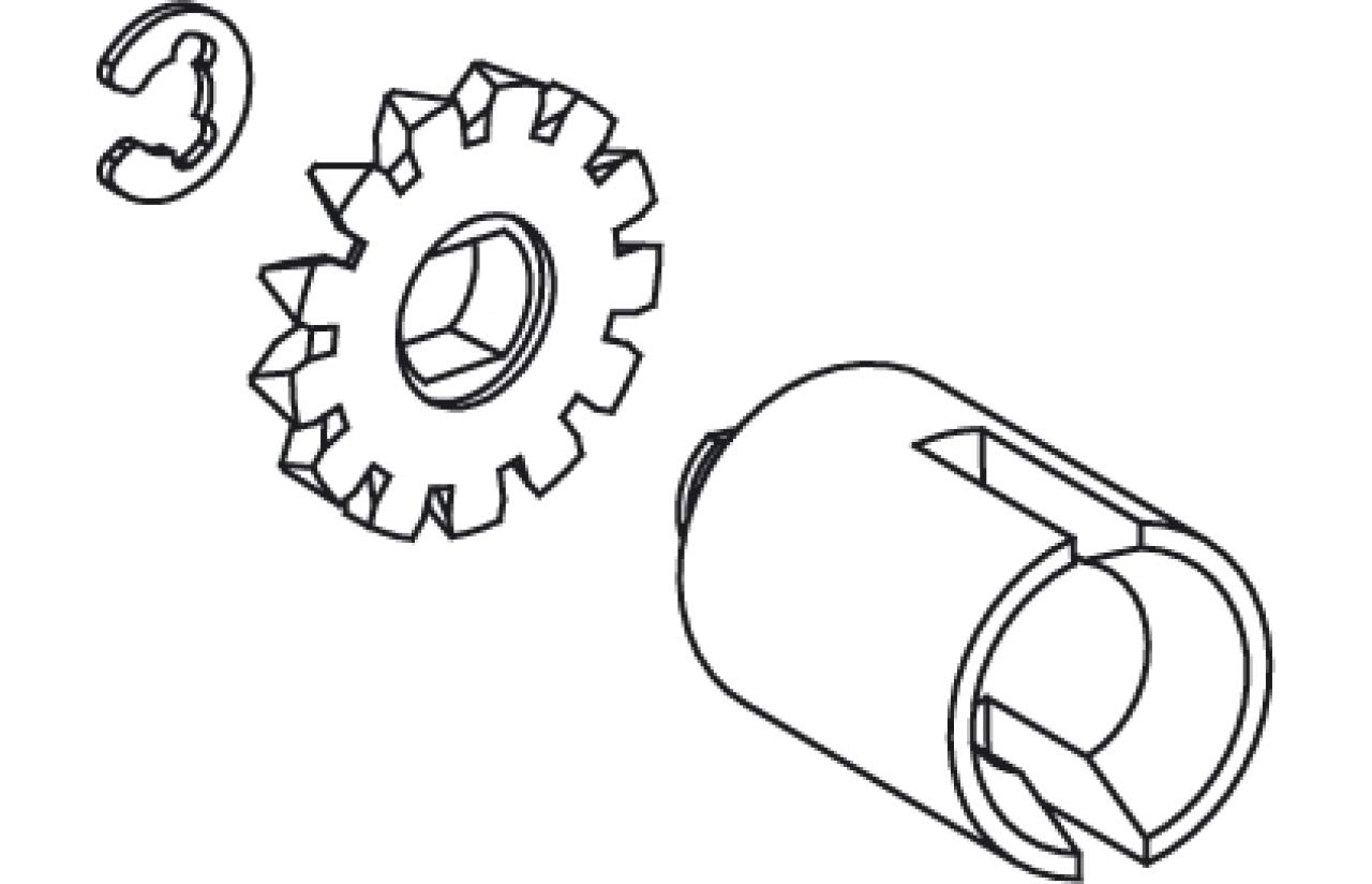 Jamara Jamara505071 Voltage/Major Differential Bevel Gear Set