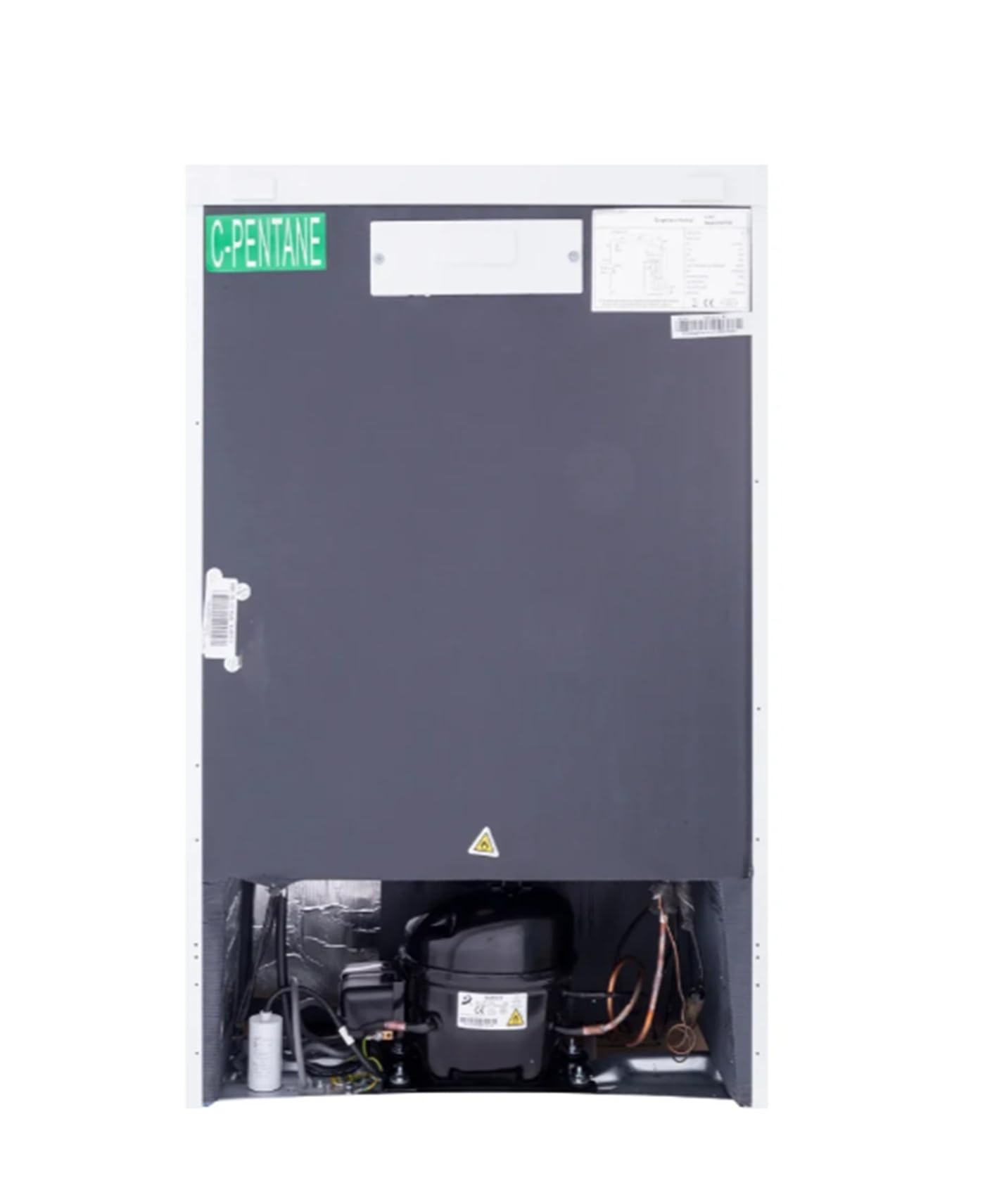 Congelador Vertical KUNFT KUF9126 WH (Estático - 85 cm - 85 L - Blanco)