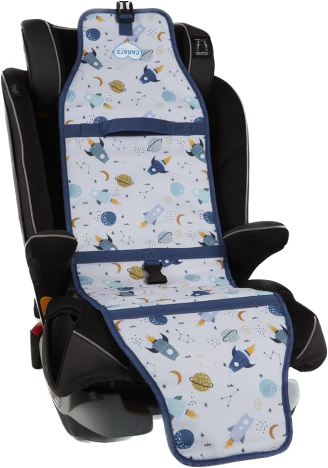 Cool CaratsCar Seat Cooler for Baby with COOLTECH - Baby Car Seat Cooling Pad (Space)