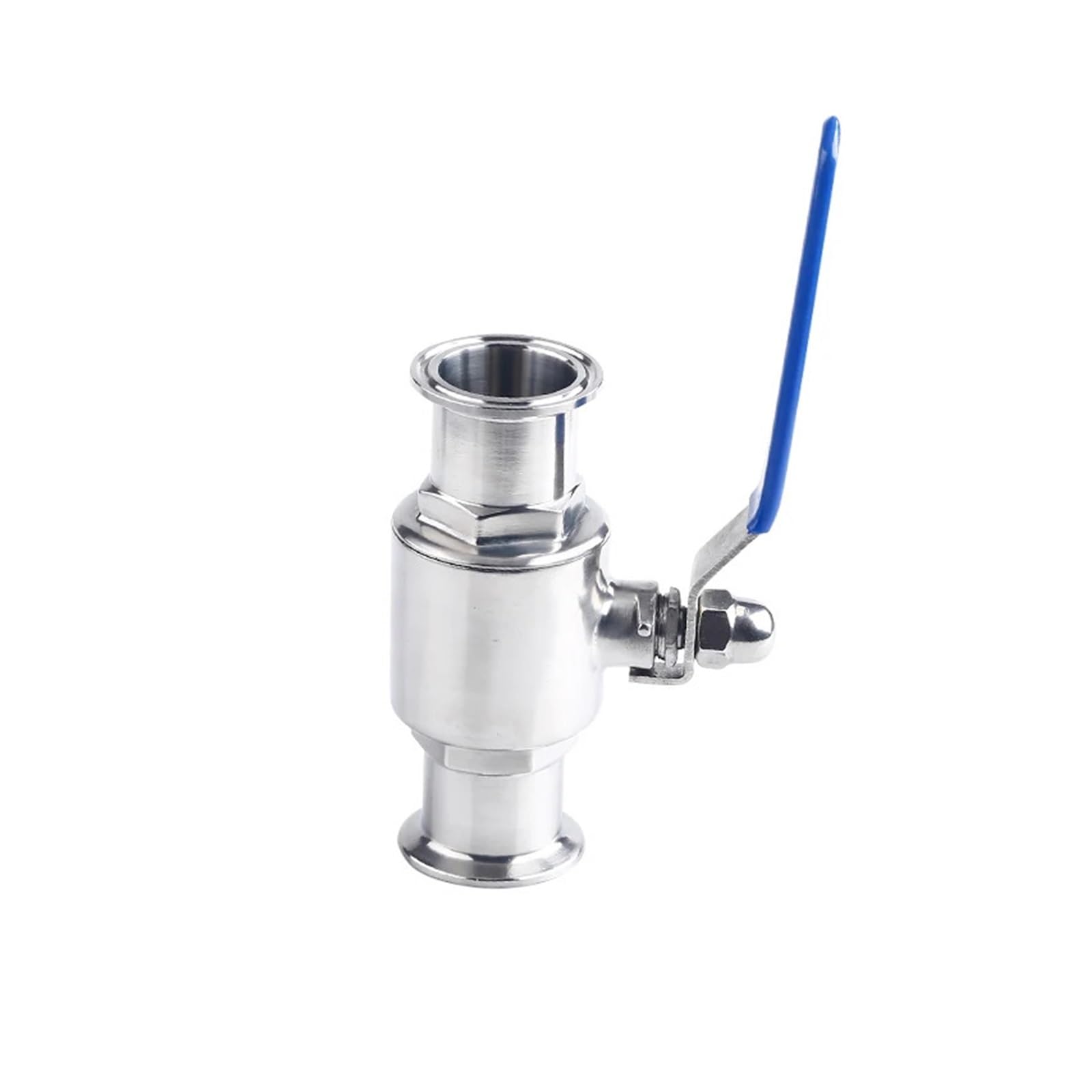 1-3/4" Stainless Steel 304 Straight Clamp OD 64MM Sanitary Ball Valve