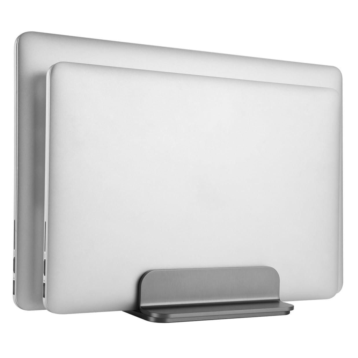 Soporte para Portátil Vertical de Aluminio Base Resistente para Laptop y Tablet Soporte Ergonómico para Escritorio Diseño Estable y Duradero Portátil y para Almacenamiento Mesa