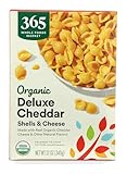 365 by Whole Foods Market, Organic Deluxe Cheddar Shells and Cheese, 12 Ounce