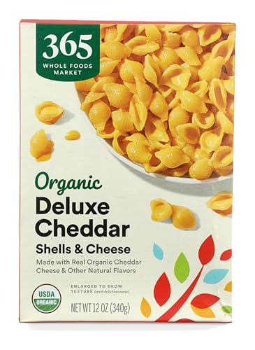 15% coupon - ★365 by WFM Organic Deluxe Cheddar Shells and Cheese Sauce, 12oz