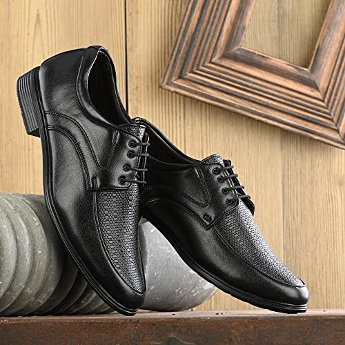 Image of Centrino Formal Shoe for Men | Soft Cushioned Insole for All-Day Comfort | Stylish & Elegant Design | Perfect for Office, Business Casual & Formal Attire 2825