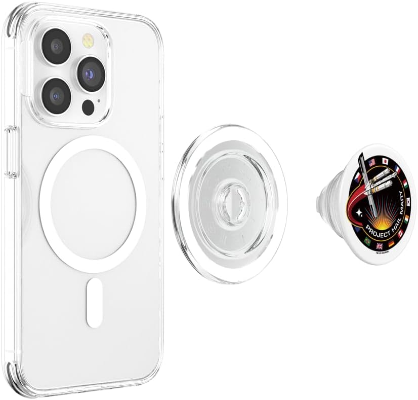 Project Hail Mary Spaceship Mission Badge Poster PopSockets PopGrip for MagSafe