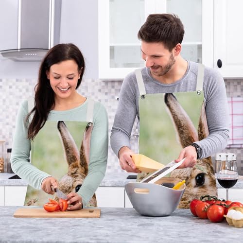 Tablier de serveuse imperméable et résistant avec 4 broches - 6
