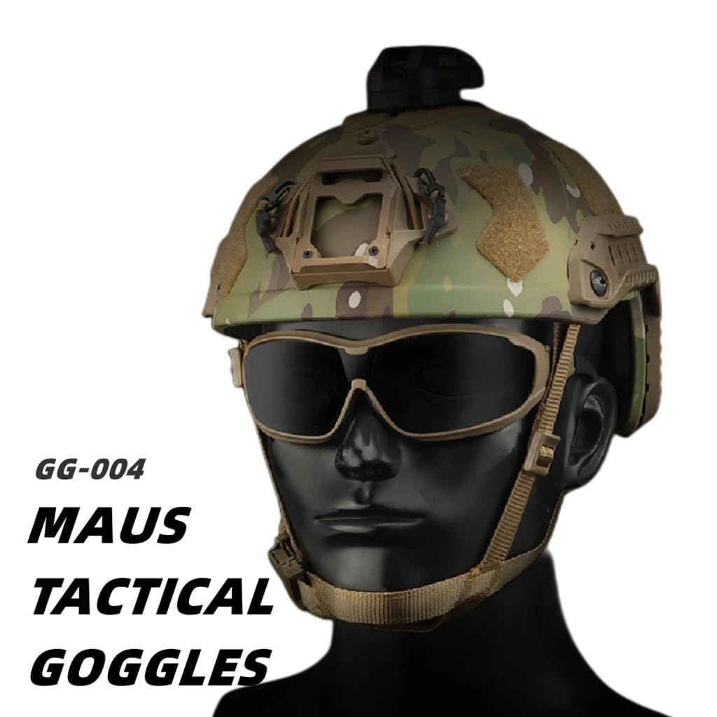 TS TAC-SKY Lunettes Tactiques Airsoft avec 3 lentilles interchangeables, Lunettes de sécurité pour Le tir, la Chasse, Le Paintball et Le Jeu CS (Color : BK4 TS TAC-SKY Lunettes Tactiques Airsoft avec 3 lentilles interchangeables, Lunettes de sécurité pour Le tir, la Chasse, Le Paintball et Le Jeu CS (Color : BK4