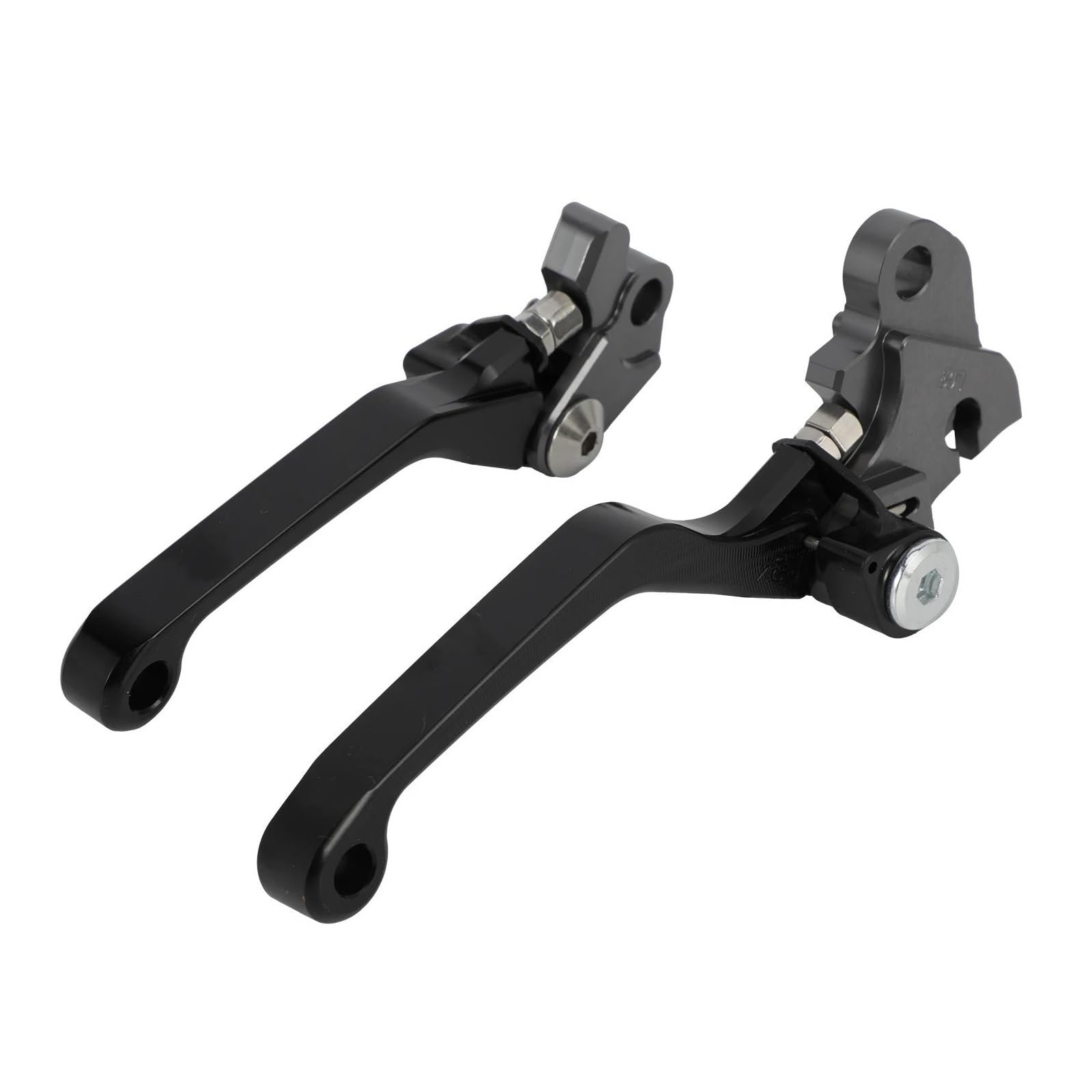 Lgldamuhx Black Blank Handlebar Clutch Brake Lever For Crf 150F 230F 250F For Crf150f For Crf230f For Crf250f 2003-2019 Cnc Brake Clutch Lever Handle(Black Blank)