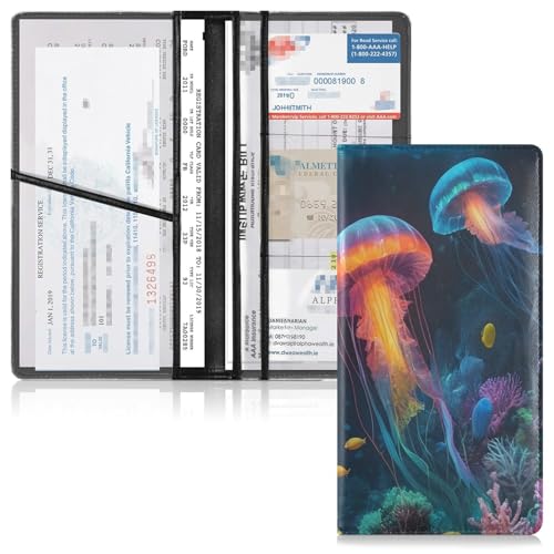Organizador de Documentos Slim de Cuero miniatura 2