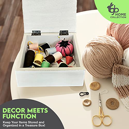 gb-Home-Collection-Wooden-Storage-Box-6-x-6-x-24-inches-Rustic-Square-Engraved-Art-Keepsake gb Home Collection Wooden Storage Box 6 x 6 x 24 inches Rustic Square Engraved Art Keepsake