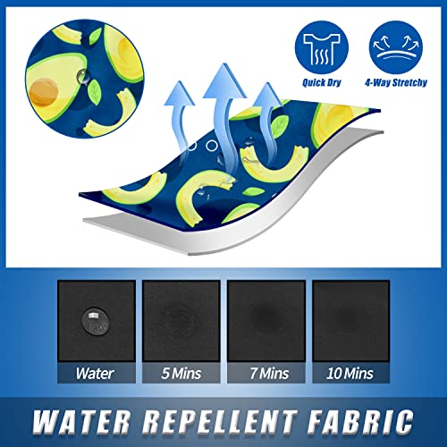 Image of Boys Swim Trunks with Boxer Brief Liner Compression Anti Chafe Swimming Shorts Stretchy UPF Quick Dry Swimsuit