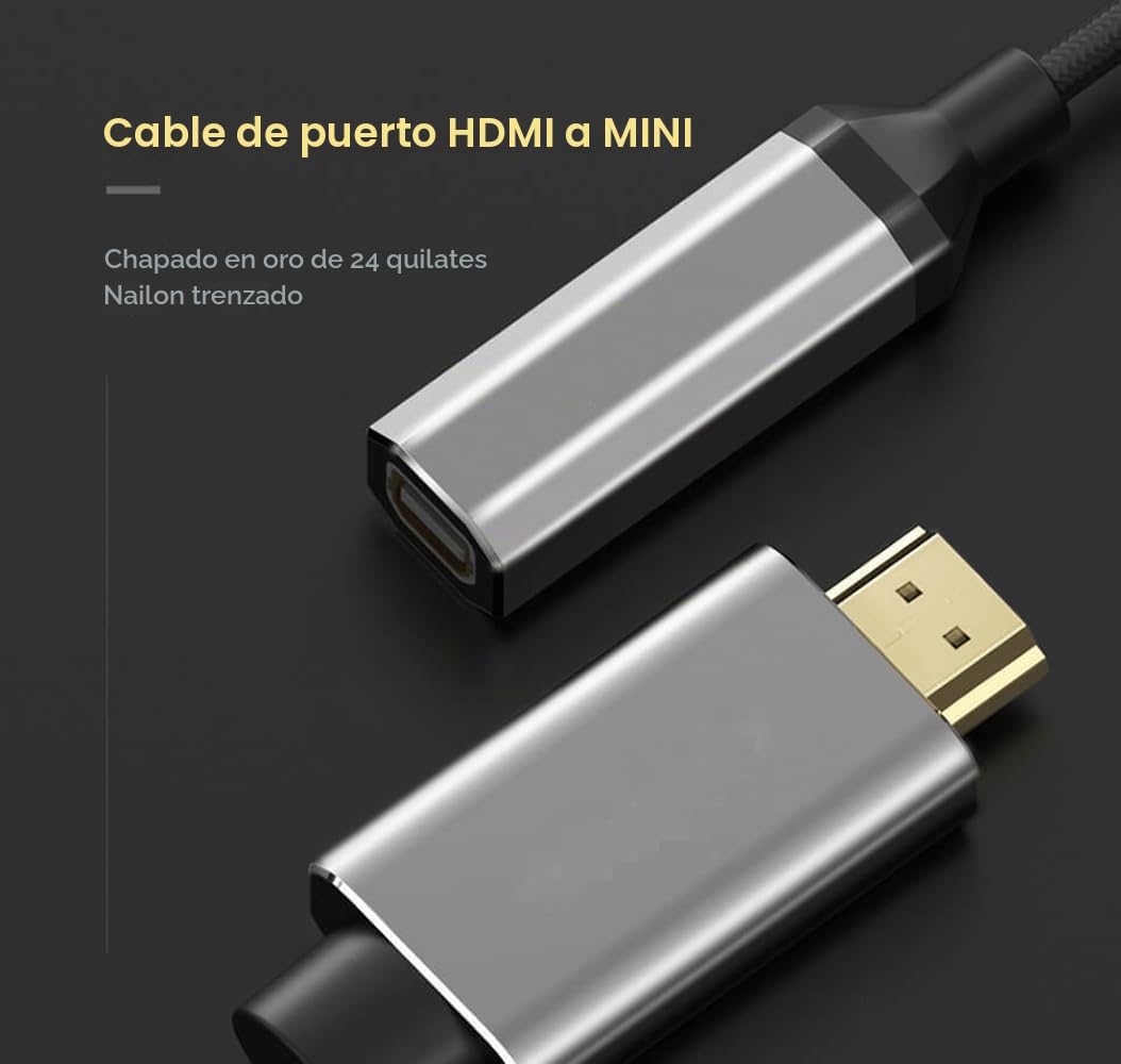 HDMI To Mini DisplayPort Converter Adapter Cable 4K X 2K Video Cable
