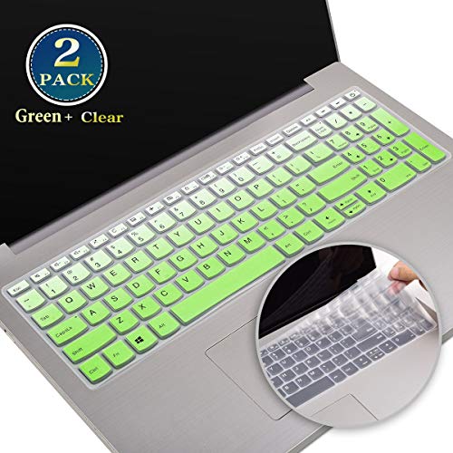 2 Pack Keyboard Cover for Lenovo Yoga C940 C740 15 Inch, 2020 2019