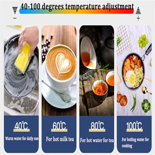 2500W Caldera comercial de agua, 10L Dispensador de agua caliente eléctrica con control digital, Calenco de Calentar rápido de acero inoxidable Tea Maker para Office Canteen, Non Drip Tap, High Capaci