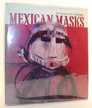 Hardcover Mexican Masks Book