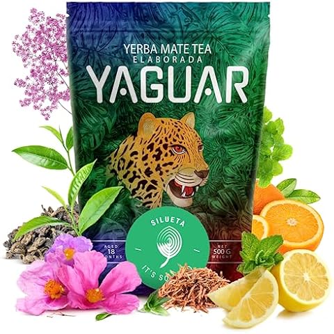 Yerba Mate Yaguar Silueta Herbal Blend Cover