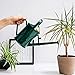 Indoor Plastic Watering Can | The HAWS The Bartley Burbler - Two Pint | Pot Waterer | Fine Spray Rose - Green
