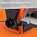 VonHaus Benchtop Belt & Disc Sander, 100mm x 915mm, with Cast Iron Base and Integrated Dust Port - Removable Table, Sanding Belt and Disc Included