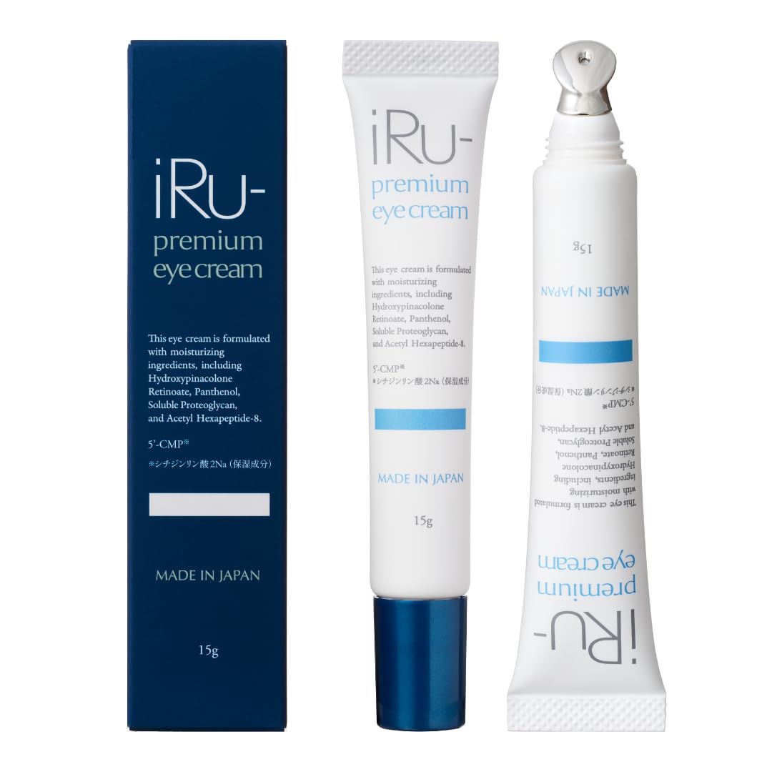 Amazon.co.jp: 【美容家 渡邉柊 開発】iRu- アイクリーム 目元クリーム