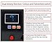 8 Ton Portable Hydraulic Heat Press Machine 2.8 x 4.7 Inch Dual Heating Plate, Auto Temperature Adjustment Heat Press
