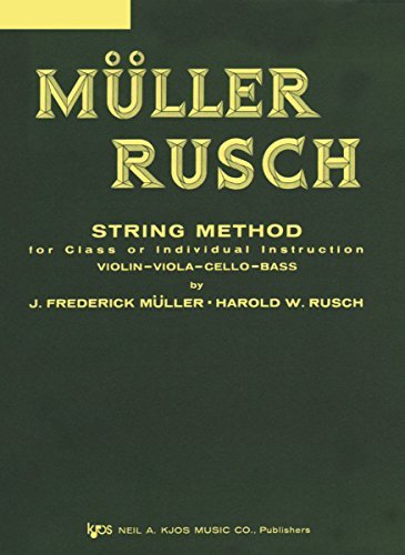 55VN - Muller Rusch String Method - Violin - Book 5 by J. Frederick Muller & Harold W. Rusch (2016-01-01)