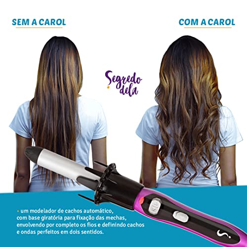 Modelador De Cachos Automático Carol Cachos Incríveis - Segredo Dela