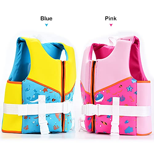 yeacher Colete salva-vidas infantil colete salva-vidas infantil para meninos Grils Colete de natação