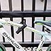 UBULLOX Bike U Lock Heavy Duty Bike Lock Bicycle U Lock, 16mm Shackle and 4ft/6ft Length Security Cable with Sturdy Mounting Bracket for Bicycle, Motorcycle and More